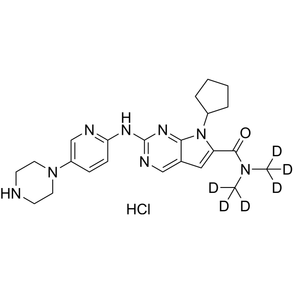 Ribociclib-d6 hydrochloride (LEE011-d6 (hydrochloride))